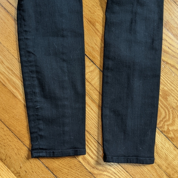 Frame black Le Skinny distressed super skinny stretch jeans size 25 - Picture 12 of 15